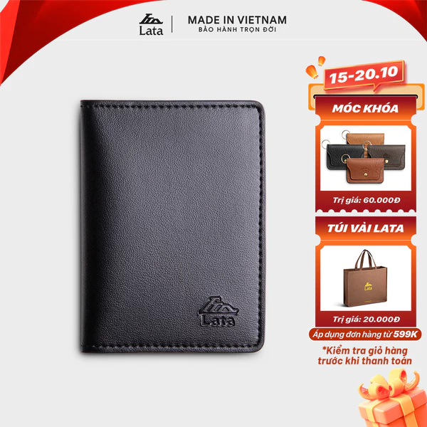 Ví Lata (Thời trang nam đựng thẻ - Ví da Luxdeli LVN102)