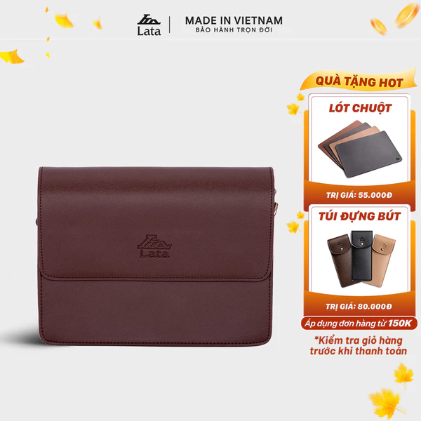 Túi Lata (Thời trang nữ đi chơi - Túi đeo chéo da HN78)
