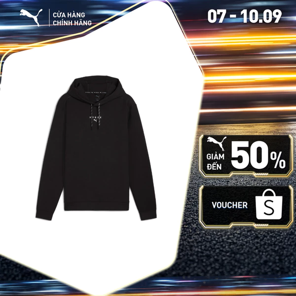 Áo Hoodie Tập Luyện PUMA Nam M HYROX CLOUDSPUN Black Màu Đen