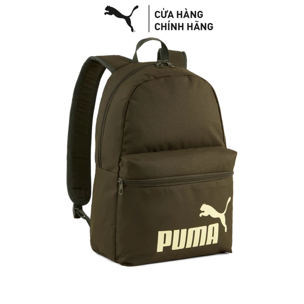 Balo PUMA Unisex Phase Dark Olive-Gold Moon Màu Xanh Lá