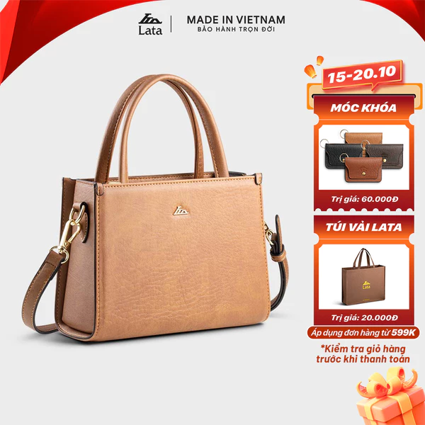 Túi Lata (Thời trang nữ đi chơi size 20 - Túi đeo chéo da HN132)