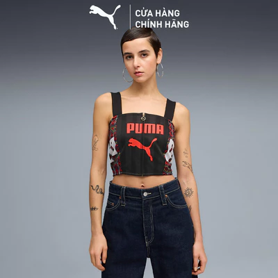 Áo Thun Thời Trang PUMA Nữ FUTURE ARCHIVE Tank Top Black Màu Đen