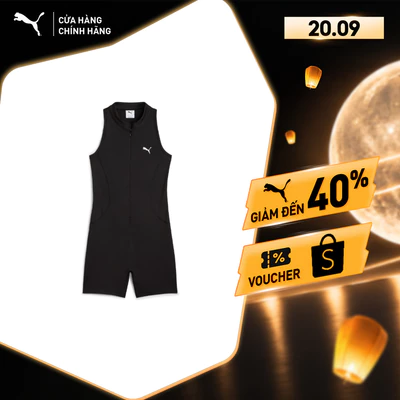 Set Đồ Jumpsuits Thời Trang PUMA Nữ DARE TO Onesie Black Màu Đen