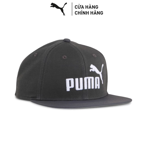Nón Thể Thao PUMA Unisex ESS NO 1 LOGO Flat Brim Cap Dusky Gray Màu Xám