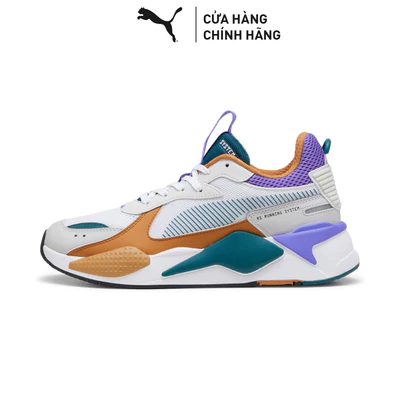 Giày Thời Trang PUMA Unisex RS-X TOYS White-Dark Amethyst Màu Trắng