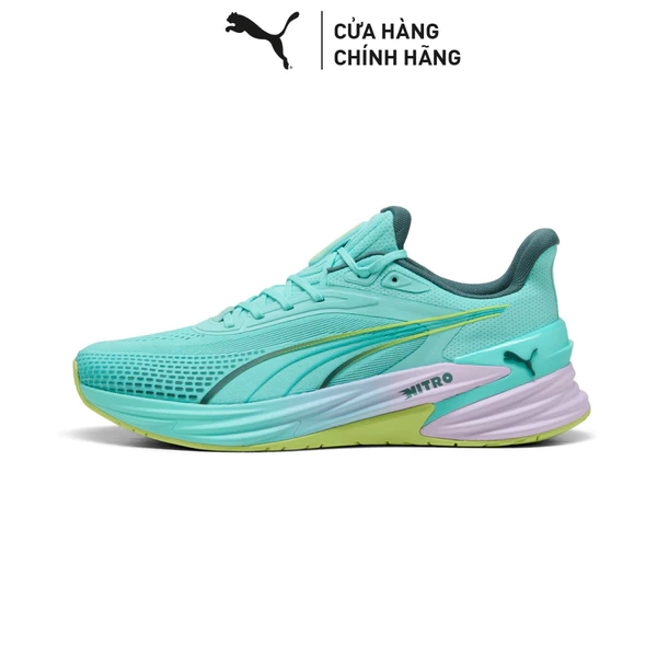 Giày Thể Thao Tập Luyện PUMA Unisex Activate Nitro TR Hyrox Intense Mint-LightLavender-Sunny Lime-HerbGarden Màu Xanh Lá