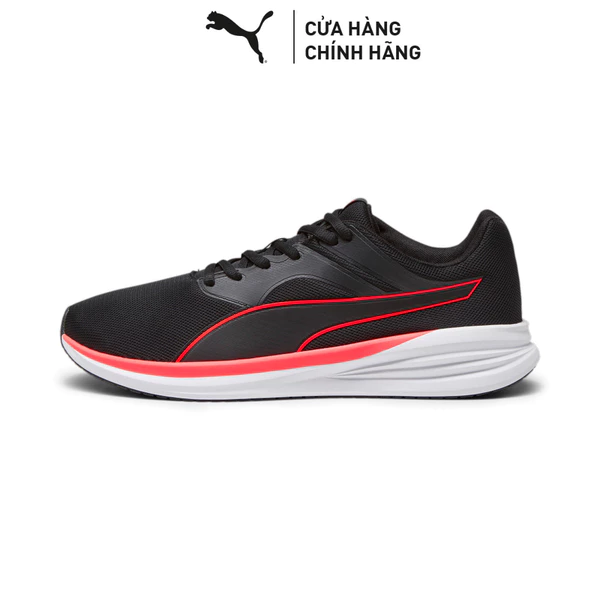 Giày Chạy Bộ PUMA Unisex Transport Black-Fire Orchid Màu Đen