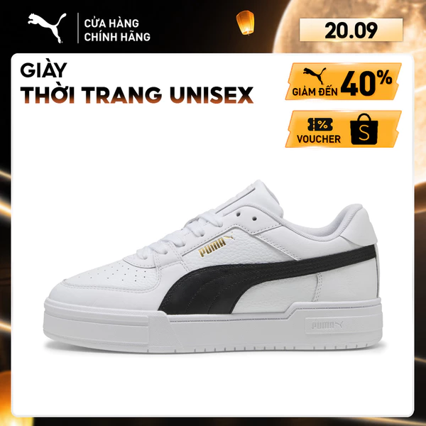 Giày Thời Trang PUMA Unisex CA Pro Classic II White-Black Màu Trắng