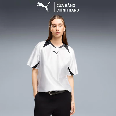 Áo Thun Thể Thao PUMA Nữ Street Relaxed Jersey White Màu Trắng