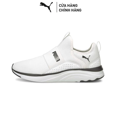 Giày Thời Trang PUMA Nữ Softride Sophia Slip-On Wn's White-Black Màu Trắng