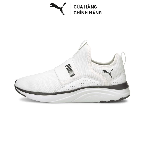 Giày Thời Trang PUMA Nữ Softride Sophia Slip-On Wn's White-Black Màu Trắng