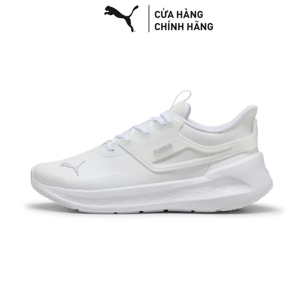 Giày Chạy Bộ PUMA Unisex Softride Symmetry SL White-Silver Màu Trắng