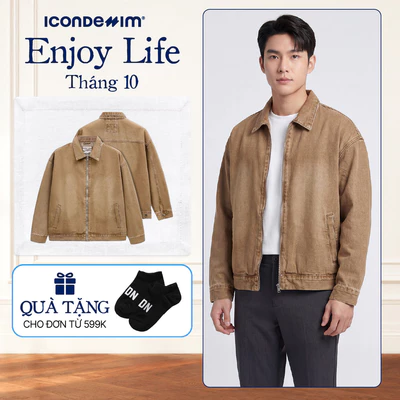 Áo Khoác Nam ICONDENIM Duskpath Form Loose AKID0263