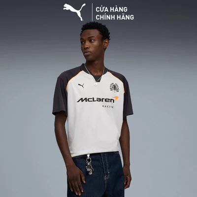 Áo Thun Thể Thao PUMA Nam McLaren Jersey Titan Black Màu Xám