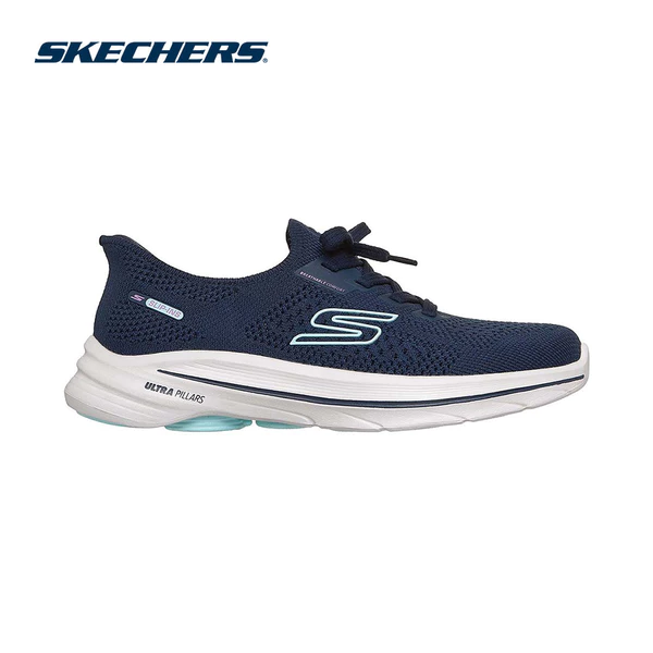 Giày Thể Thao Nữ Skechers Slip-Ins GOwalk 8 Gianna Đi Bộ - 125936-NVPR Air-Cooled Goga Mat
