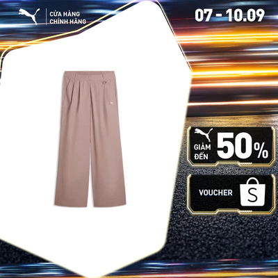 Quần Dài Thời Trang PUMA Nữ PUMATECH SENSE Woven Pants Sandstone Màu Be