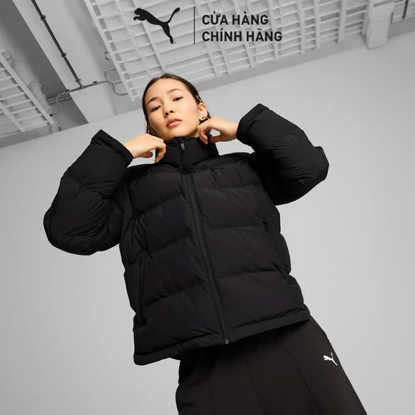 Áo Khoác Thời Trang PUMA Nữ Mono Jacket Black Màu Đen