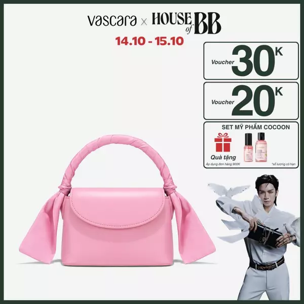 Vascara Túi Mini Phối Khăn Lụa - SHO 0241