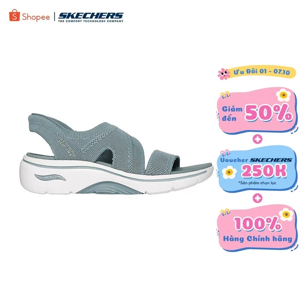 Xăng Đan/Dép Nữ Skechers Slip-Ins Arch Fit On-The-Go Go Walk Arch Fit 2.0 Sandal Clara - 140849-SAGE