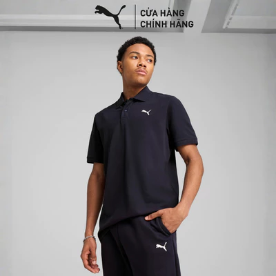 Áo Thun Thể Thao PUMA Nam ESS Pique Polo New Navy Màu Xanh