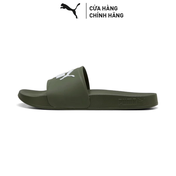 Dép Quai Ngang PUMA Unisex Leadcat 2.0 Flex Moss Veil-White Màu Xanh Lá