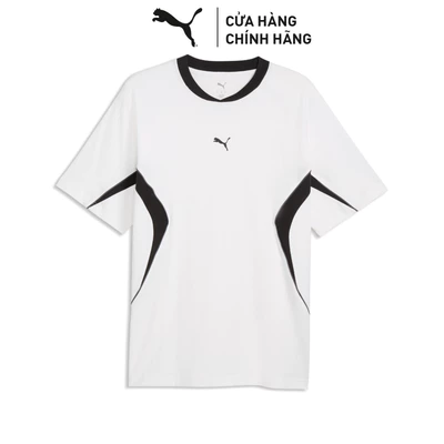 Áo Thun Thể Thao PUMA Nam SPORT Relaxed Blocking White Màu Trắng