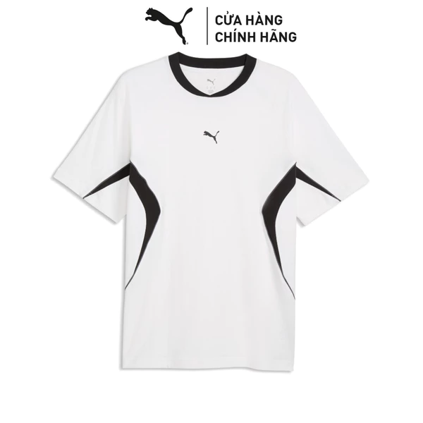 Áo Thun Thể Thao PUMA Nam SPORT Relaxed Blocking White Màu Trắng