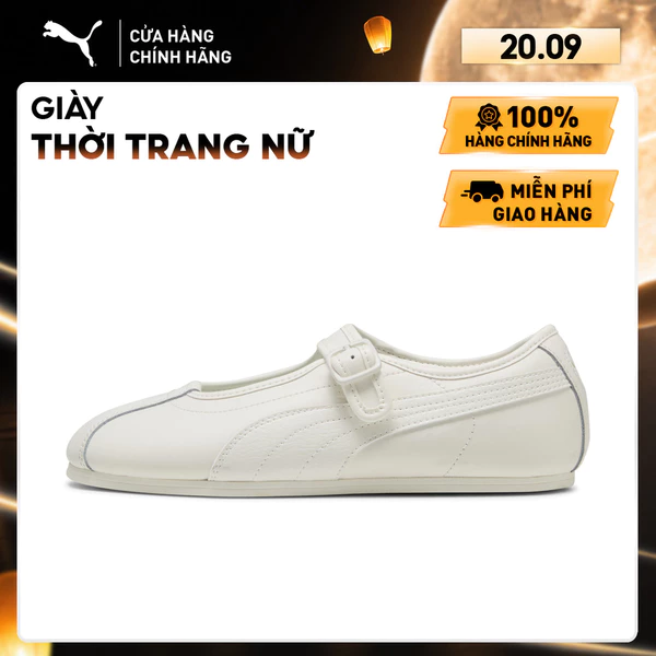 Giày Thời Trang PUMA Nữ Tacklette L Wns Warm White-Gold-Silver Fog Màu Trắng