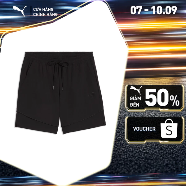 Quần Đùi Thời Trang PUMA Nam KING Shorts Black Màu Đen