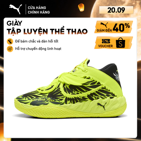 Giày Thể Thao PUMA Unisex MB.05 Voltage Yellow Alert-Black Màu Vàng
