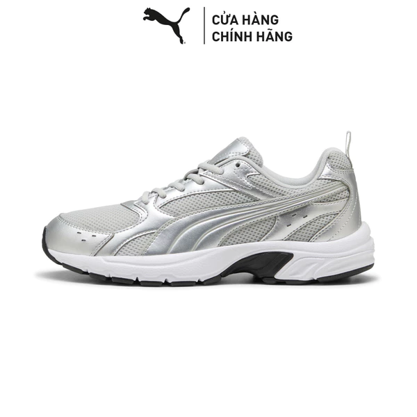 Giày Thể Thao PUMA Unisex Milenio Tech LT Cool Light Gray-Silver Màu Xám