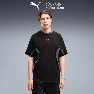 Áo Thun Thể Thao PUMA Nam SPORT Relaxed Blocking Black Màu Đen
