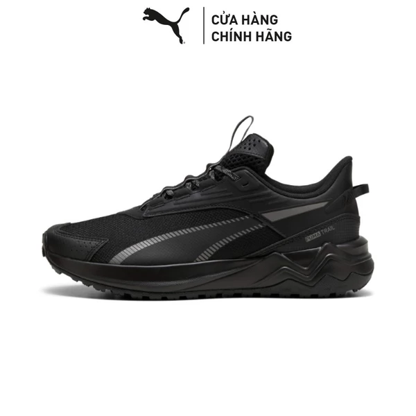 Giày Chạy Bộ PUMA Unisex Extend Lite Trail Black-Cool Dark Gray Màu Đen