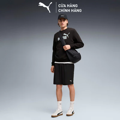 Quần Đùi Thể Thao PUMA Nam ESS Woven Shorts Black Màu Đen