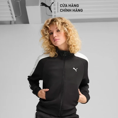 Áo Khoác Thời Trang PUMA Nữ T7 ALWAYS ON Track Jacket Black Màu Đen
