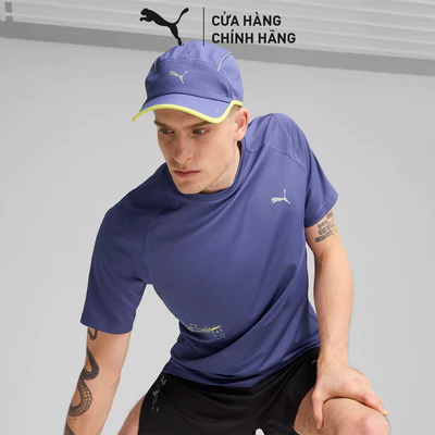 Nón Panel PUMA Unisex Runner 5 Blue Crystal Màu Xanh