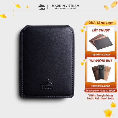 Ví Lata (Thời trang nam đựng namecard - Ví da Luxdeli LVN99)