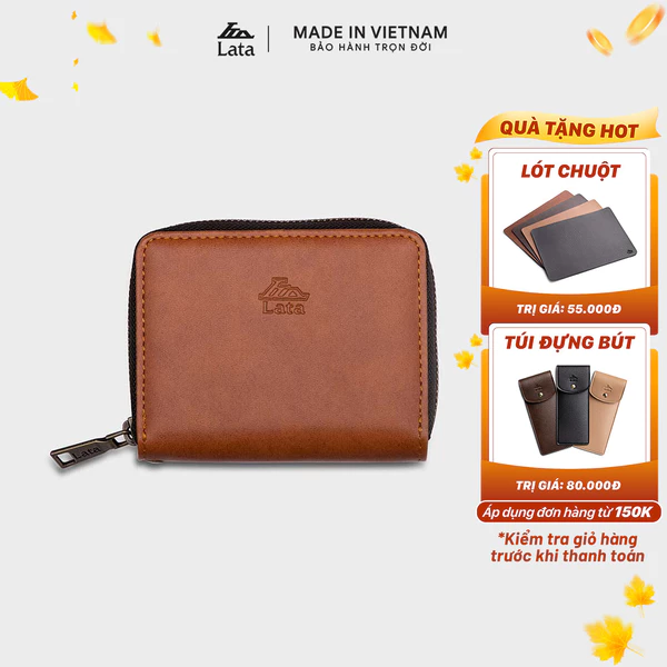 Ví nữ LATA VN41 (Khóa kéo)