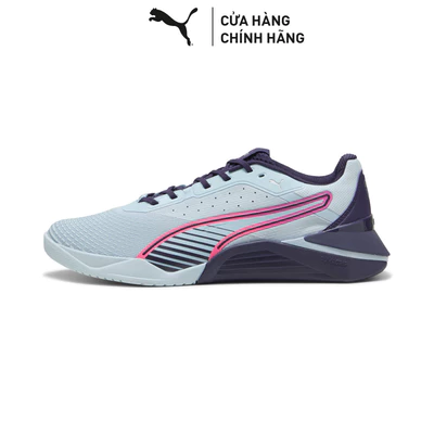 Giày Tập Luyện PUMA Unisex Fuse 4.0 Lucite-Black-Electric Orchid-Pure Pink Màu Xám