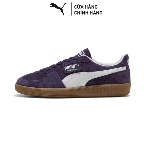 Giày Thời Trang PUMA Unisex Palermo Deep Plum-Gum Màu Tím