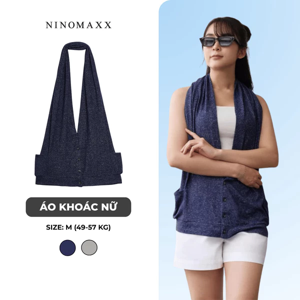 Áo Nữ Khoác Không Tay Kiểu Thời Trang NINOMAXX N&M 1805045