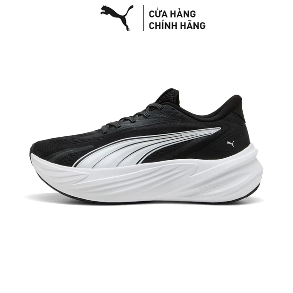Giày Chạy Bộ PUMA Unisex Maxima Pro Black-White Màu Đen
