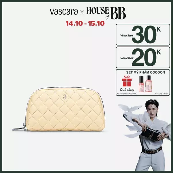 Vascara Ví Cầm Tay Quilted Wristlet - WAL 0365
