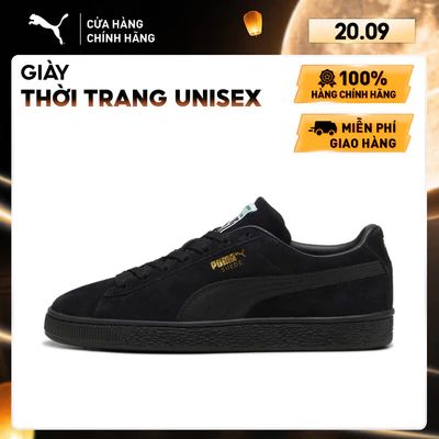 Giày Thời Trang PUMA Unisex Suede Classic Màu Đen