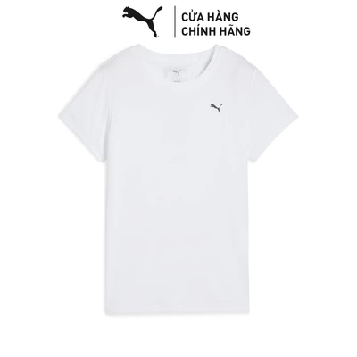 Áo Thun Thể Thao Chạy Bộ PUMA Nữ GRAPHICS RUN FASTER TEE W White-Q3 & Q4 Màu Trắng