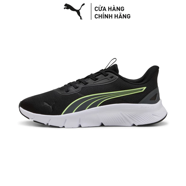 Giày Chạy Bộ PUMA Unisex FlexFocus Lite Modern Black-Dusky Gray-Fizzy Light Màu Đen