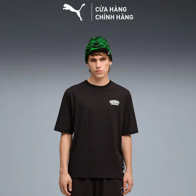 Áo Thun Thời Trang PUMA Nam X RIPNDIP Boxy Tee Black Màu Đen