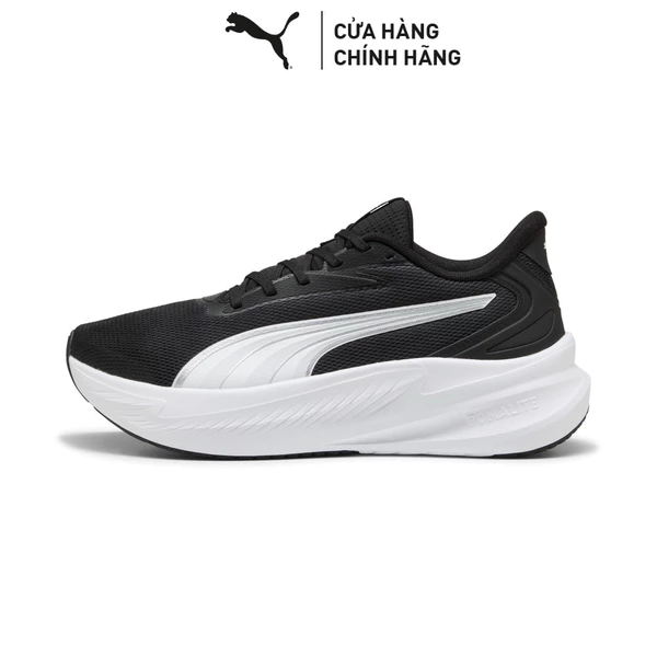 Giày Chạy Bộ PUMA Unisex MaxStride Lite Black-White Màu Đen