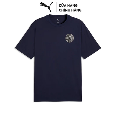 Áo Thun Thể Thao PUMA Nam GRAPHICS Badge Tee Navy Màu Xanh