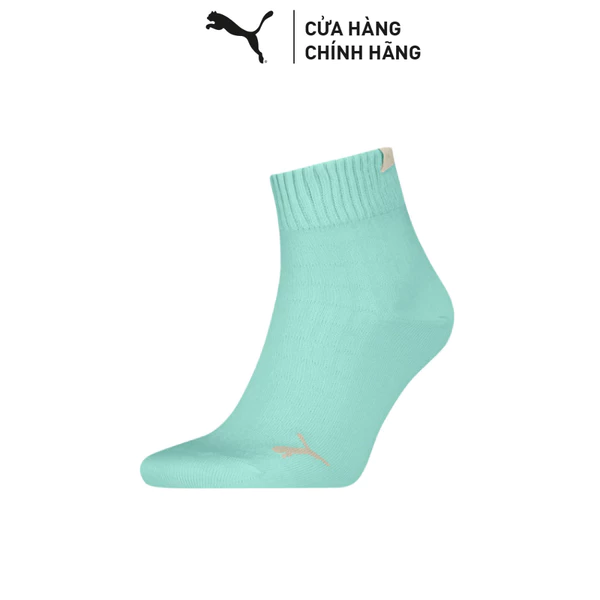 Vớ Thời Trang PUMA Unisex Various U L Quarter 1P mint Màu Xanh Lá